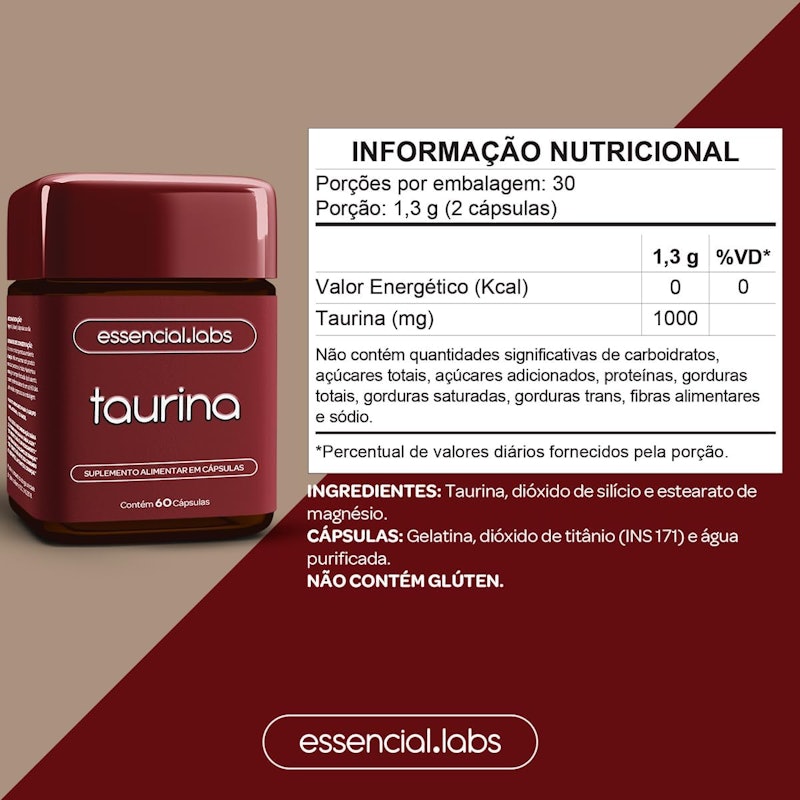 Taurina 1000 mg 3