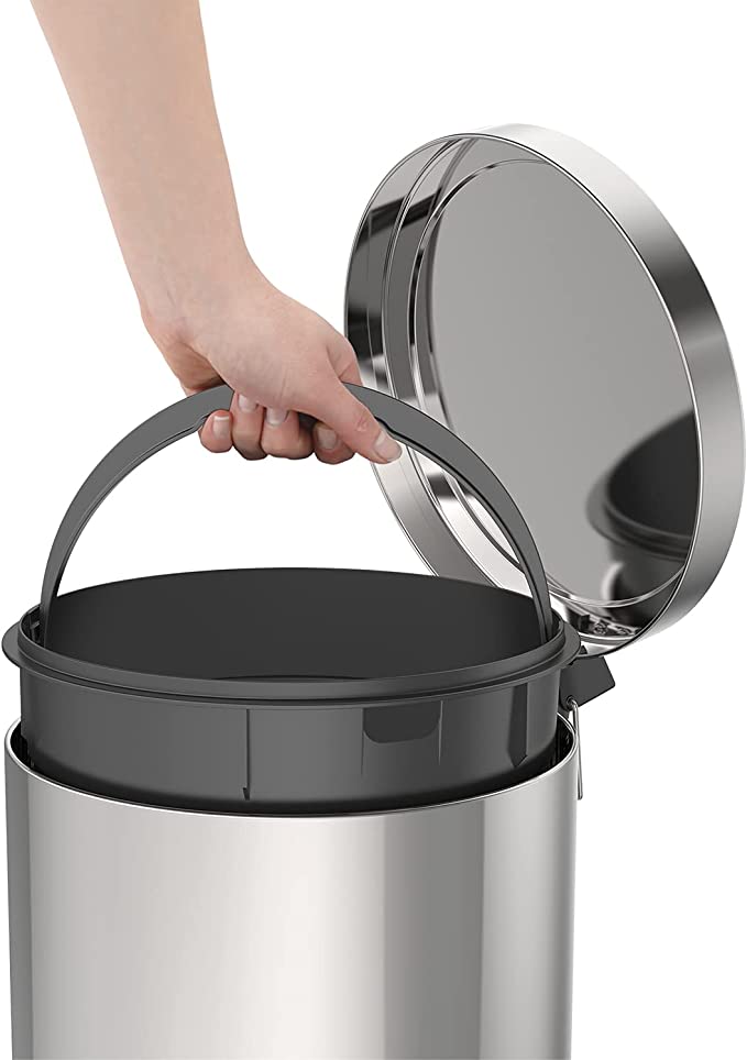 Lixeira Inox com Pedal Tramontina 20 L 5