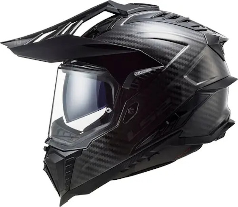Capacete LS2 Explorer Carbon Solid 1