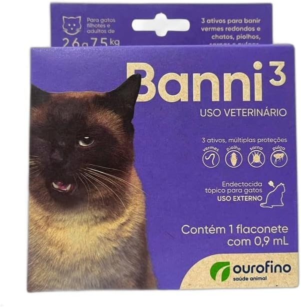Antipulgas para Gatos Banni 3 1