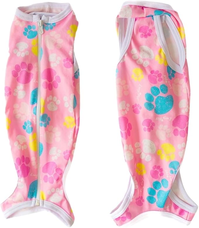Roupa Gato Pós-Cirúrgica Castração Patas Fêmea 1