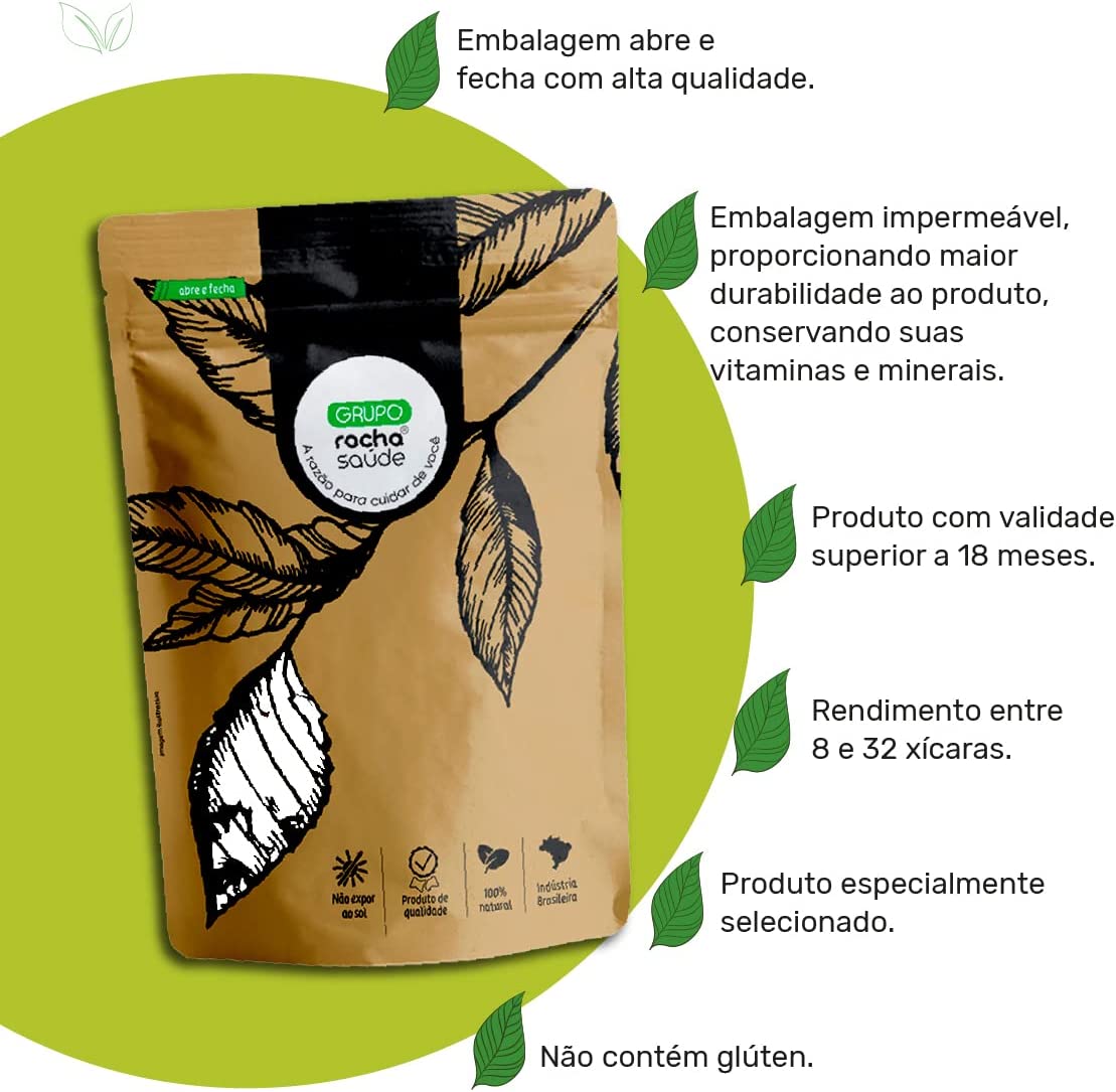 Chá de Hortelã Mentha Arvensis L. Grupo Rocha Saúde 3