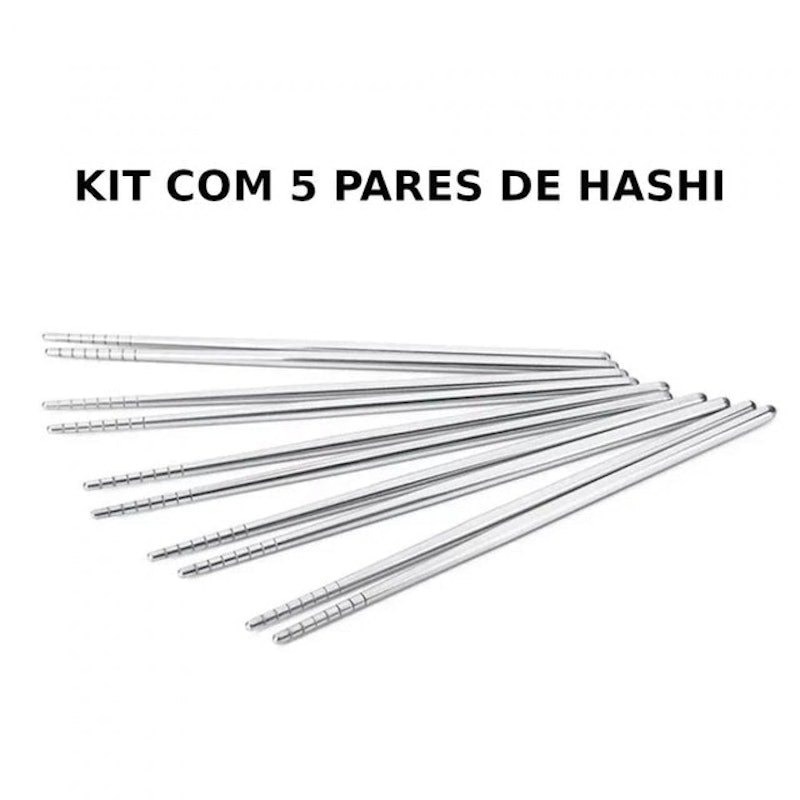 Jogo de Hashi em Aço Inox 1