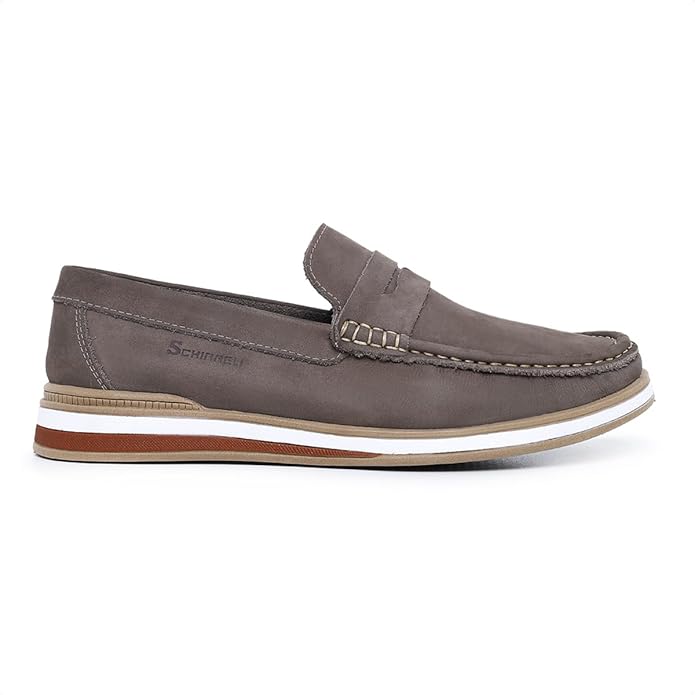 Mocassim Masculino De Couro Schiareli Dockside 2