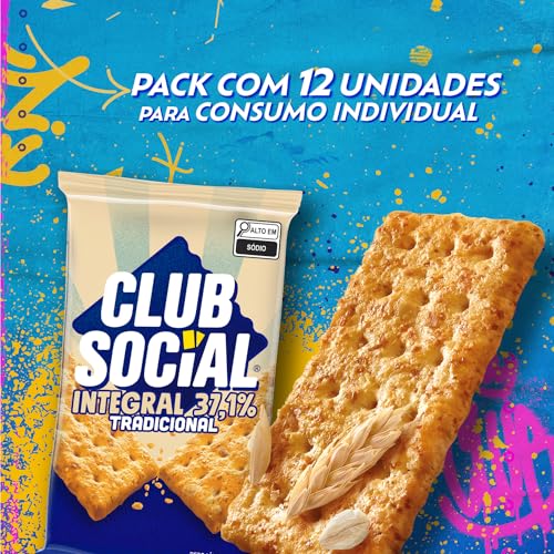Biscoito Club Social Integral Tradicional 4