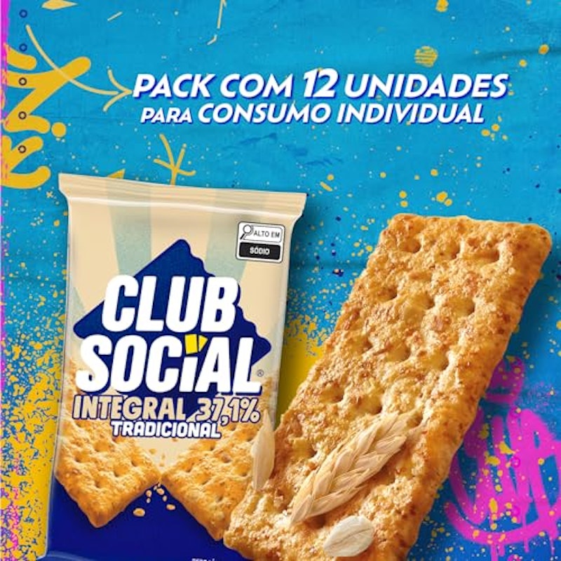 Biscoito Club Social Integral Tradicional 4