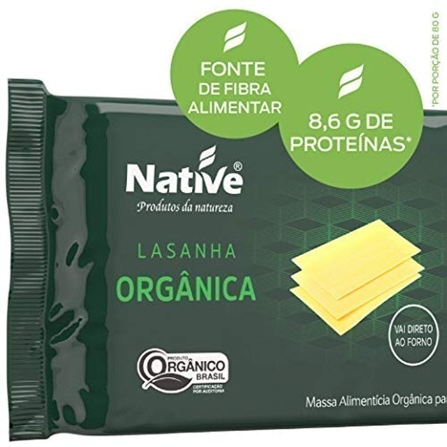 Massa para Lasanha Orgânica Native 3