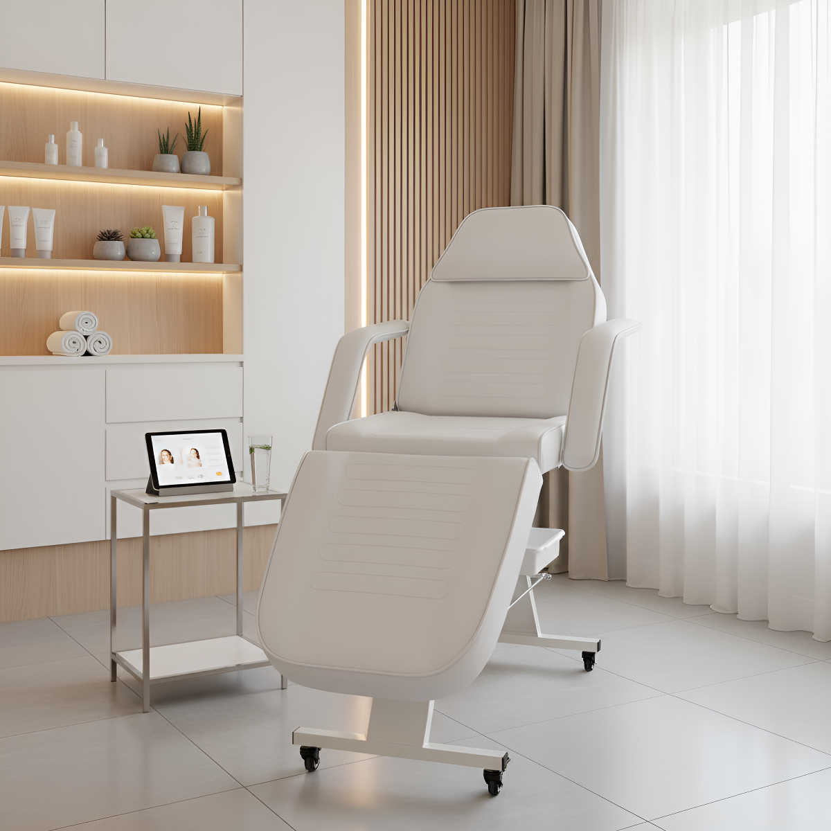 Maca Fixa Luxo Estética com 2 Gavetas 2