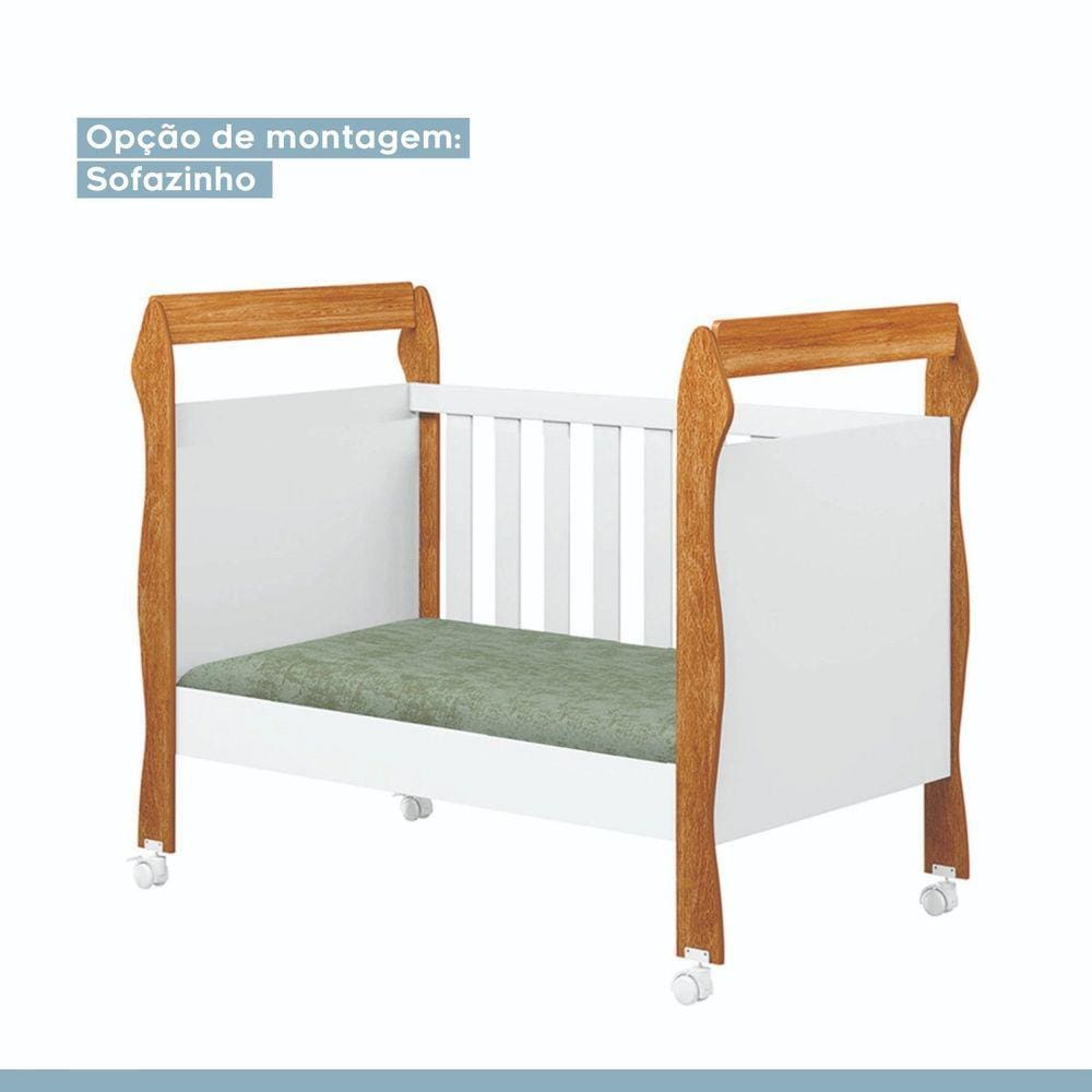 Berço Minicama Slim Branco/Ypê 4
