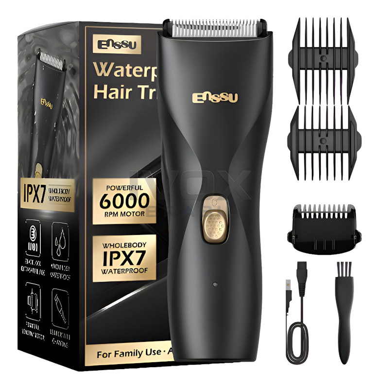 Máquina de Cortar Cabelo à Prova d'Água Enssu 1