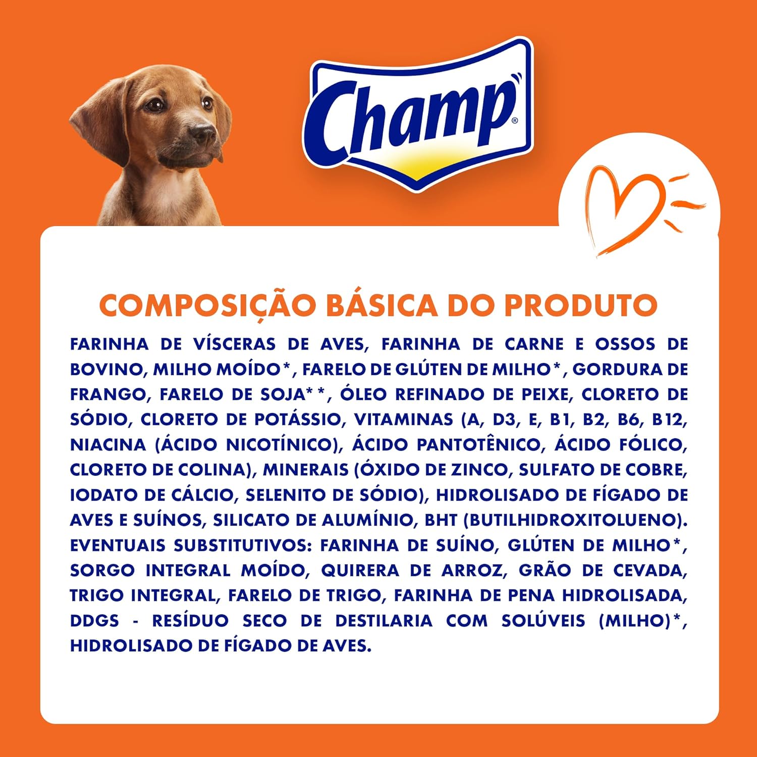 Ração Champ para Cães Filhotes 4