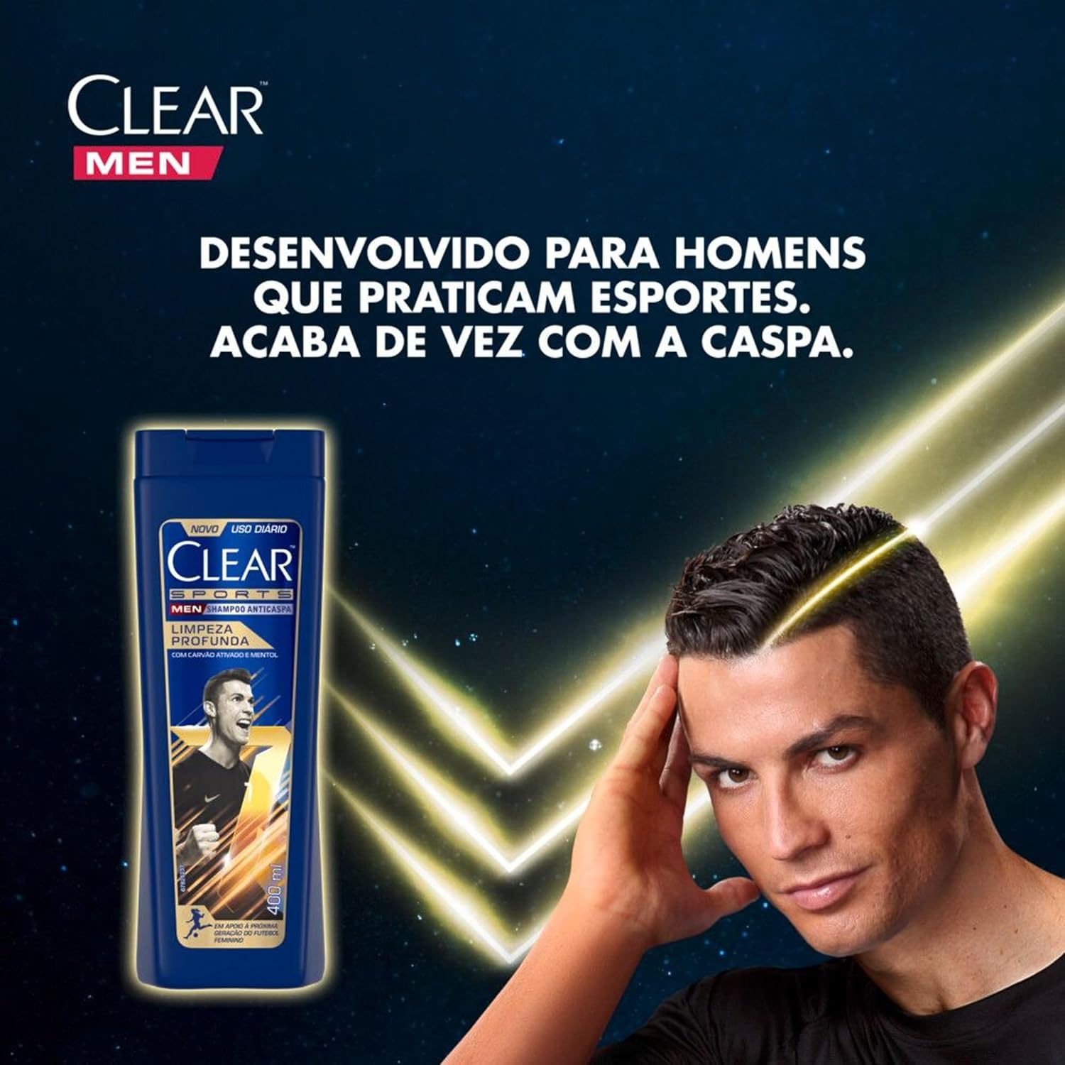 Shampoo Anticaspa Men Limpeza Profunda  3