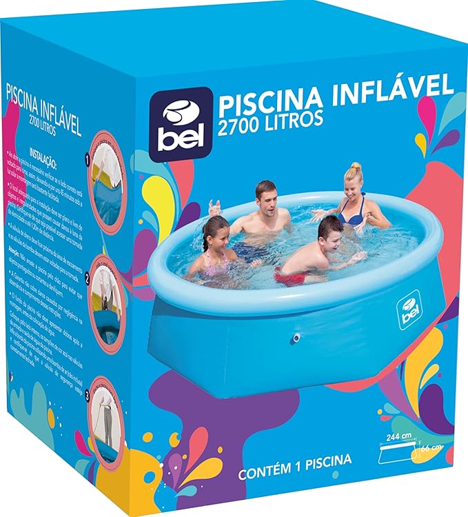 Piscina Inflável 2.700 L 4