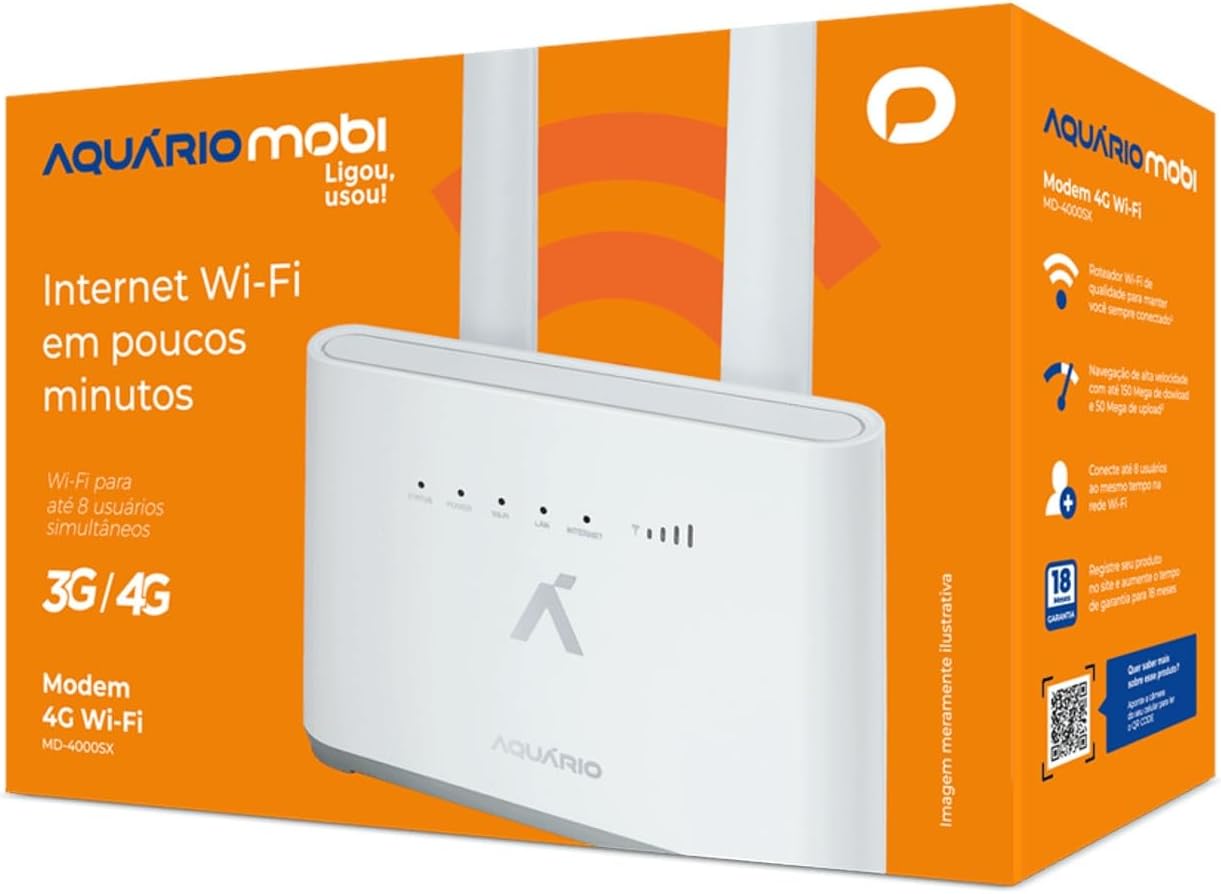 Modem 4G Wi-Fi SX 4