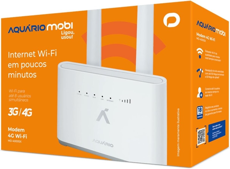 Modem 4G Wi-Fi SX 4