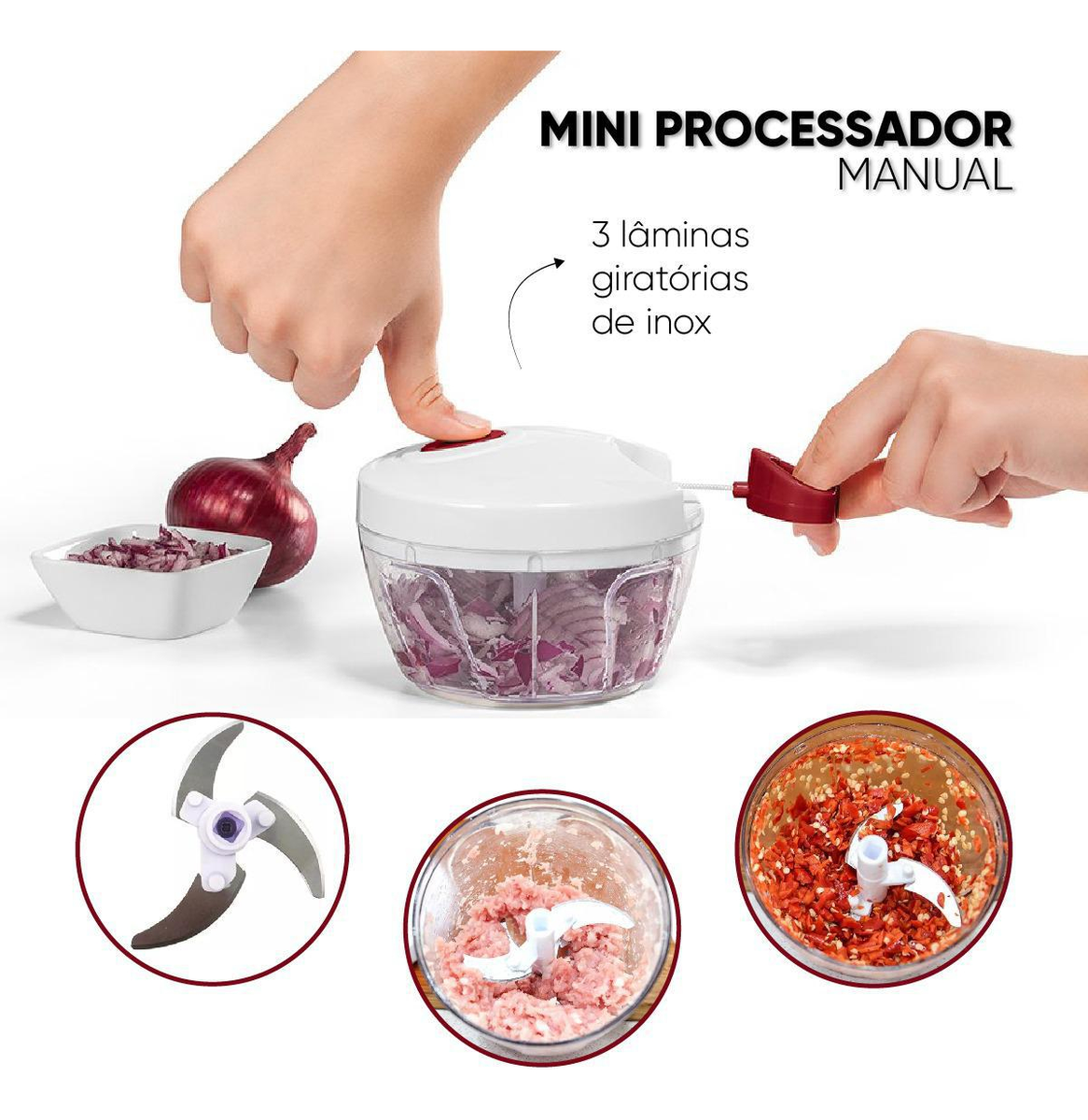 Mini Processador Manual Casar 3