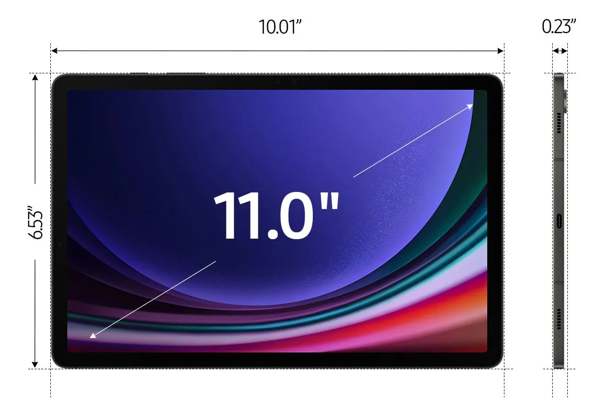 Tablet Samsung Galaxy Tab S9 Wi-Fi 2