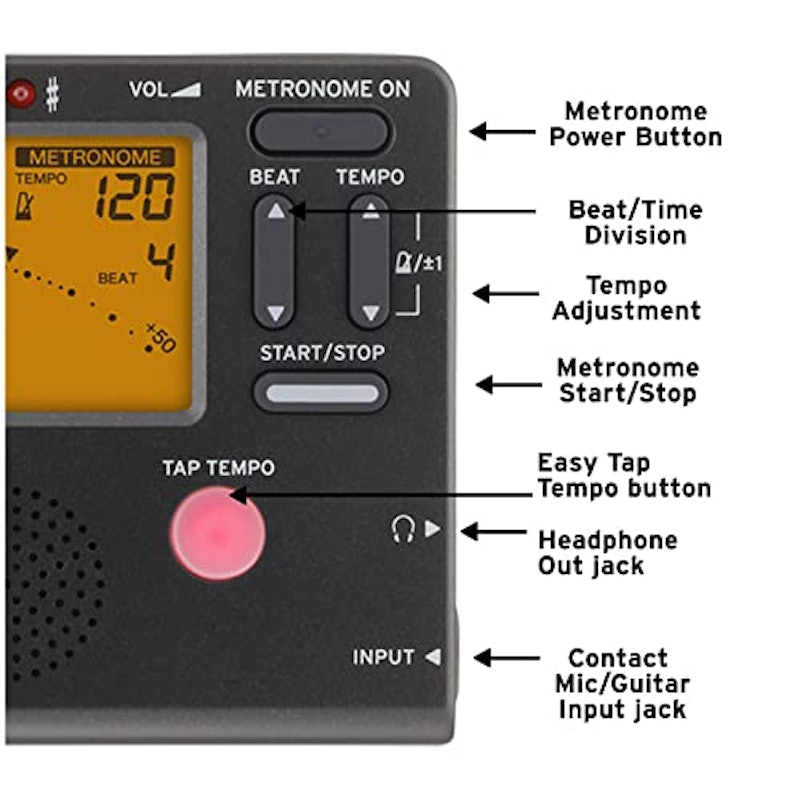 Metrônomo Afinador Korg TM-60 3