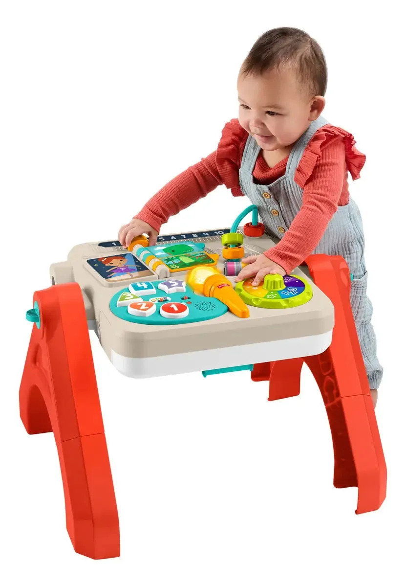 Fisher-Price Brinquedo para Bebês Mesa de Atividades 4 em 1 2