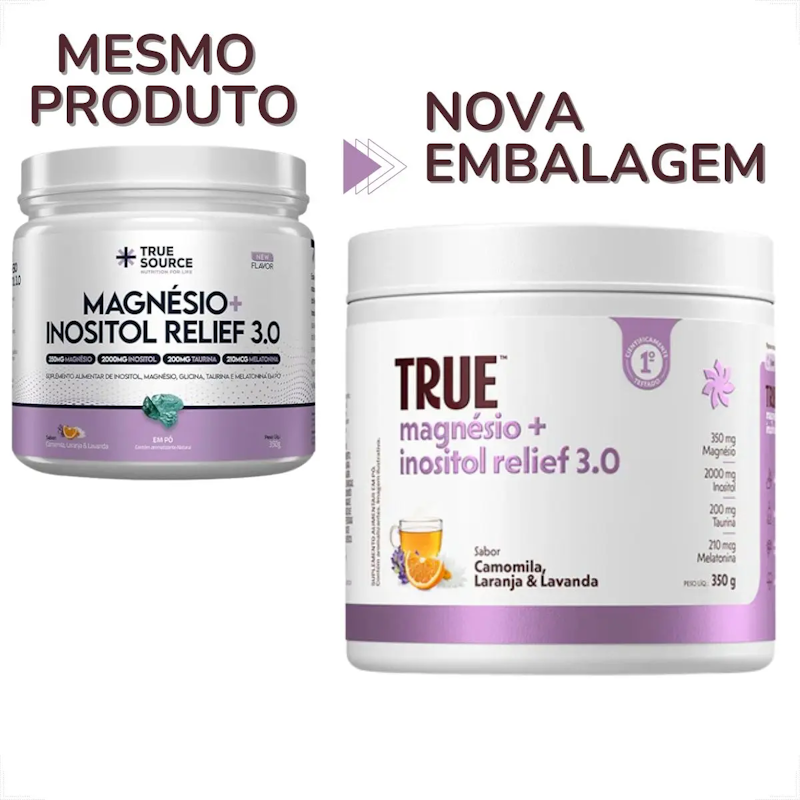 True Magnésio + Inositol Relief 3.0 4