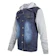 LAVANDA E ALECRIM Jaqueta Jeans Masculina com Moletom 1
