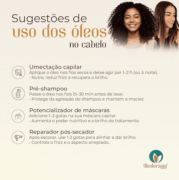 Óleo de Argan - 100% Natural Uso Capilar e Corporal 3