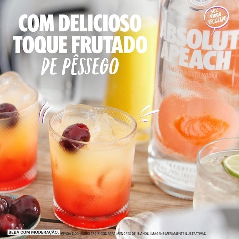 Vodka Absolut Apeach 3