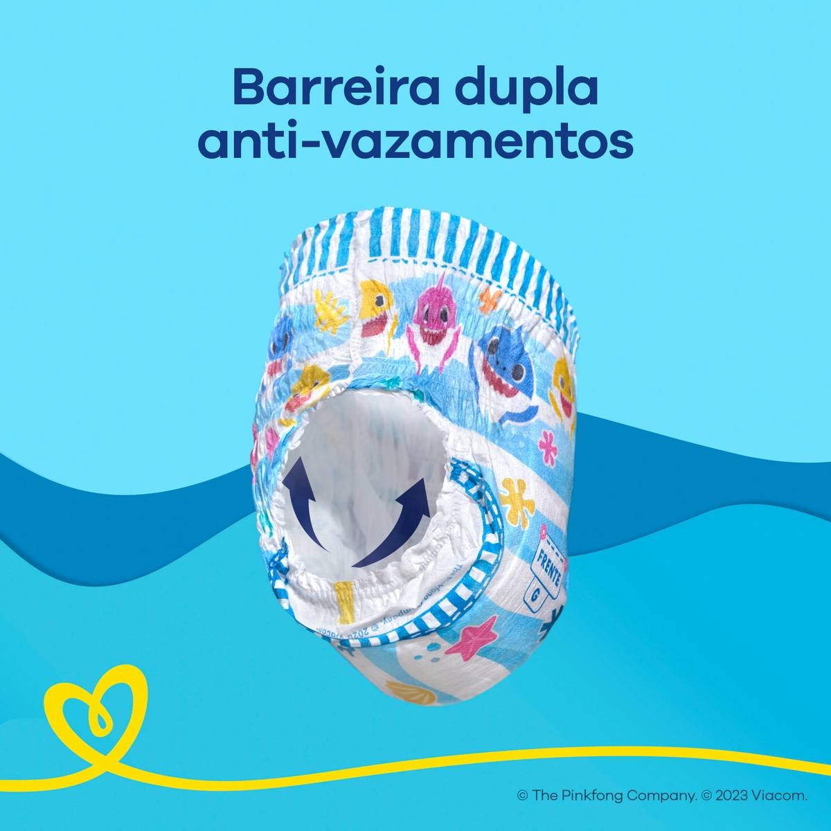 Fraldas Pampers Splashers 3