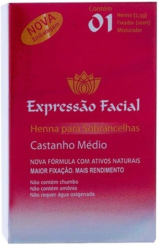 Henna para Sobrancelhas Louro Escuro 1
