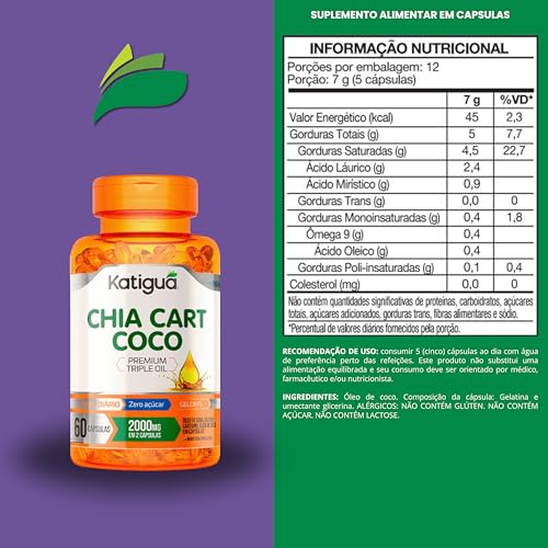 Óleo de Coco Chia Cart Coco 4