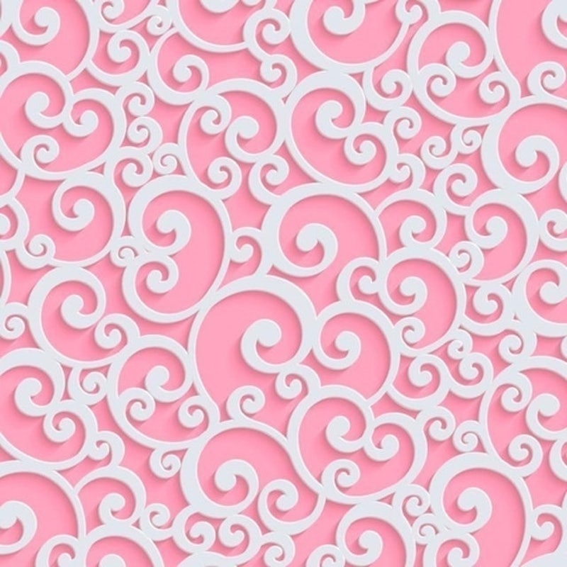 Papel de Parede 3D Infantil Arabesco 1