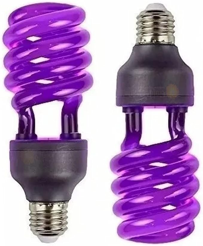 Lâmpada Luz Negra 36 W Espiral - Efeito Neon 1