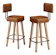 MOBLAN DECOR Kit 2 Banquetas 1
