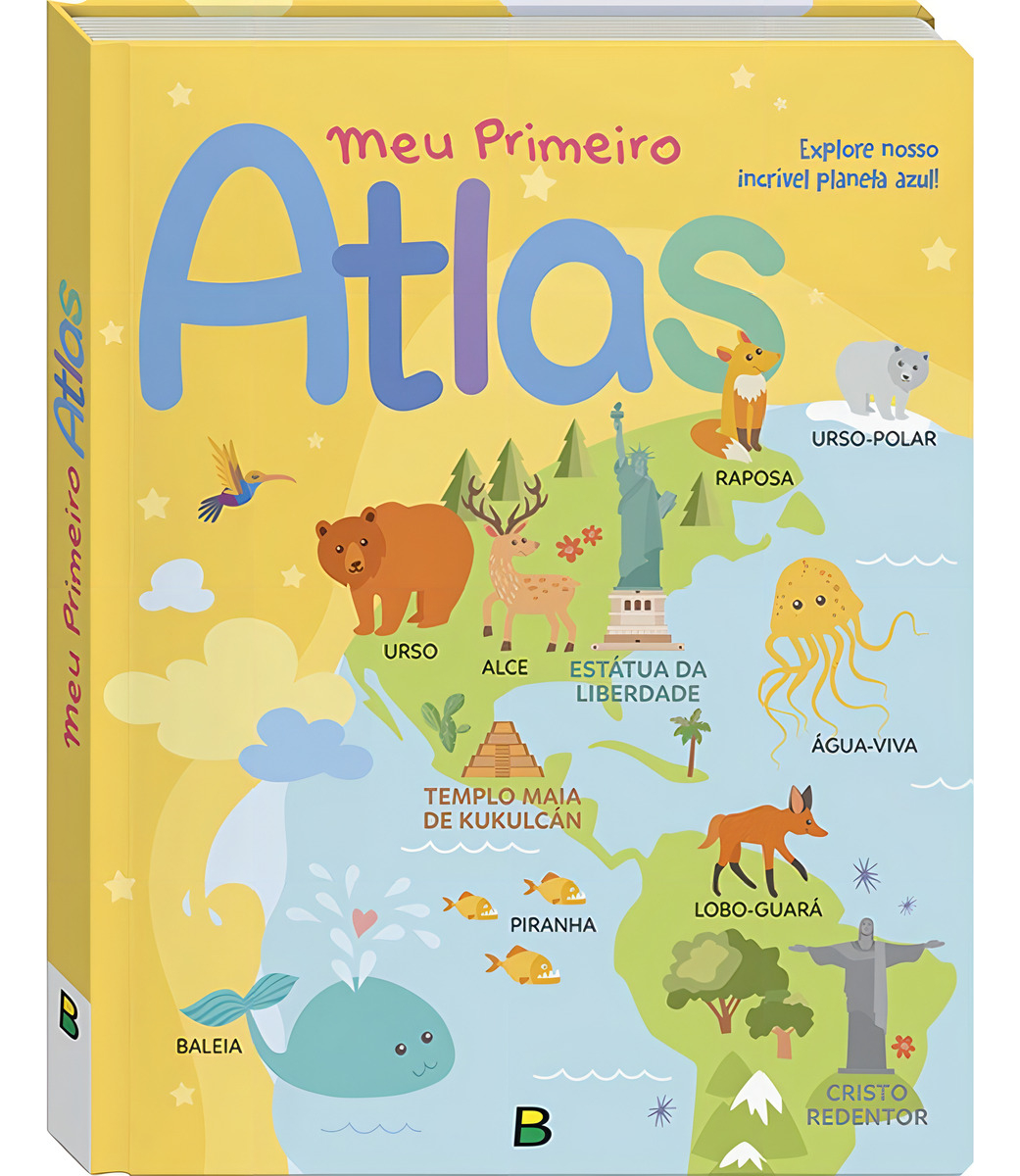 Top 10 Melhores Atlas Geográficos  (Ciranda Cultural, Editora Ática e mais) 3
