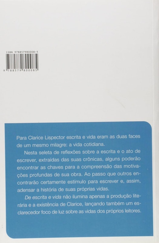 De Escrita e Vida 2