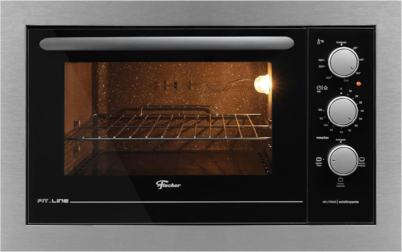 Forno Elétrico de Embutir Fischer Fit Line 1