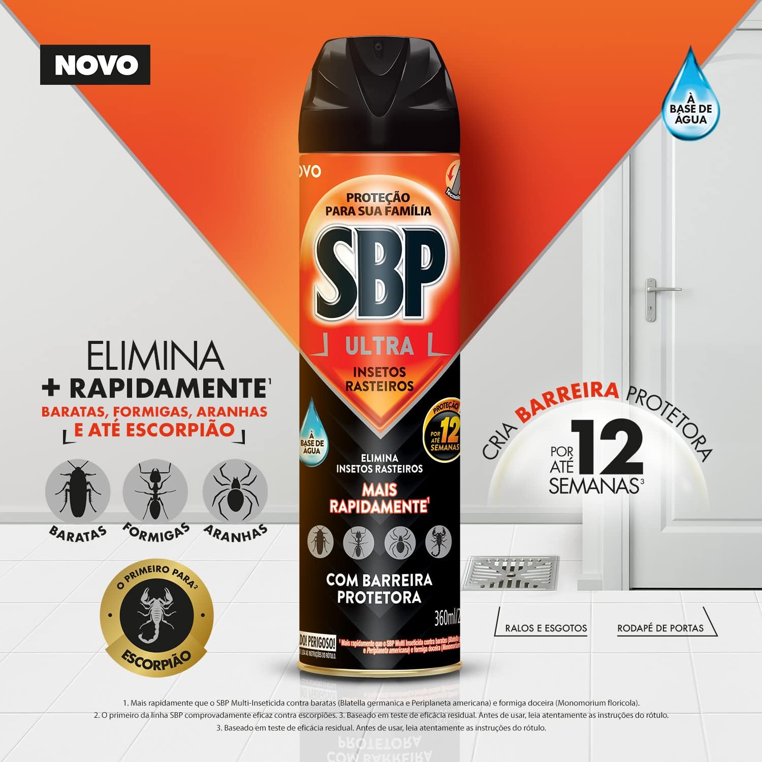 SBP Aerossol Ultra Barreira Ativa para Insetos Rasteiros 2