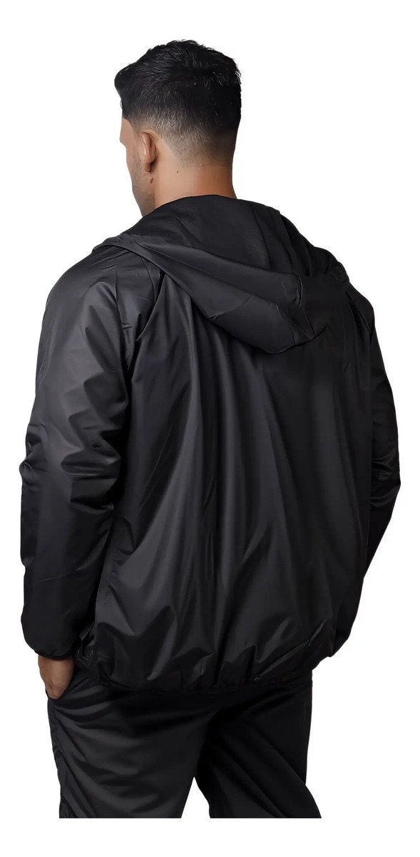 Jaqueta Corta-Vento Masculina Esporte Leve com Capuz 2