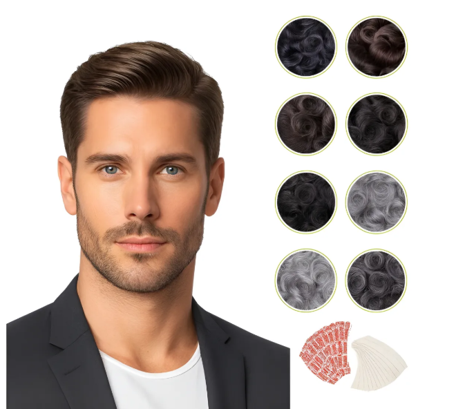 Top 10 Melhores Perucas Masculinas em 2026 (Milageto, Daiaces e mais) 5
