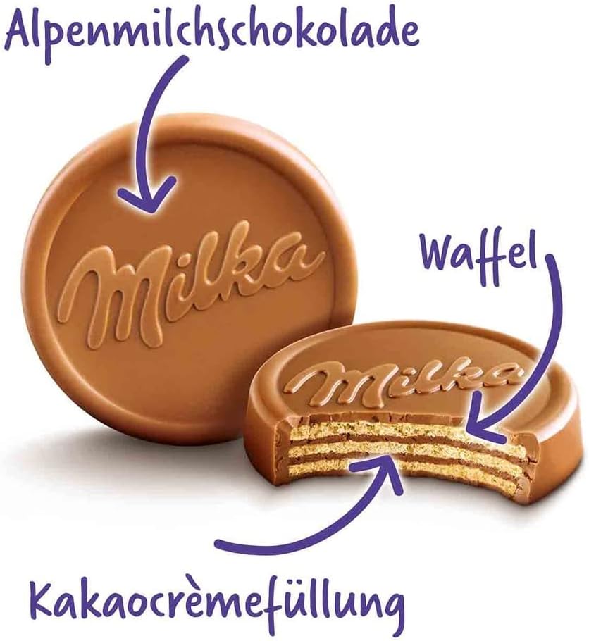 Biscoito Milka Wafer Choco Wafer 3