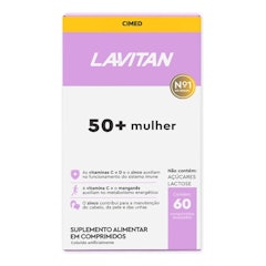 50+ Mulher com 60 Comprimidos Revestidos