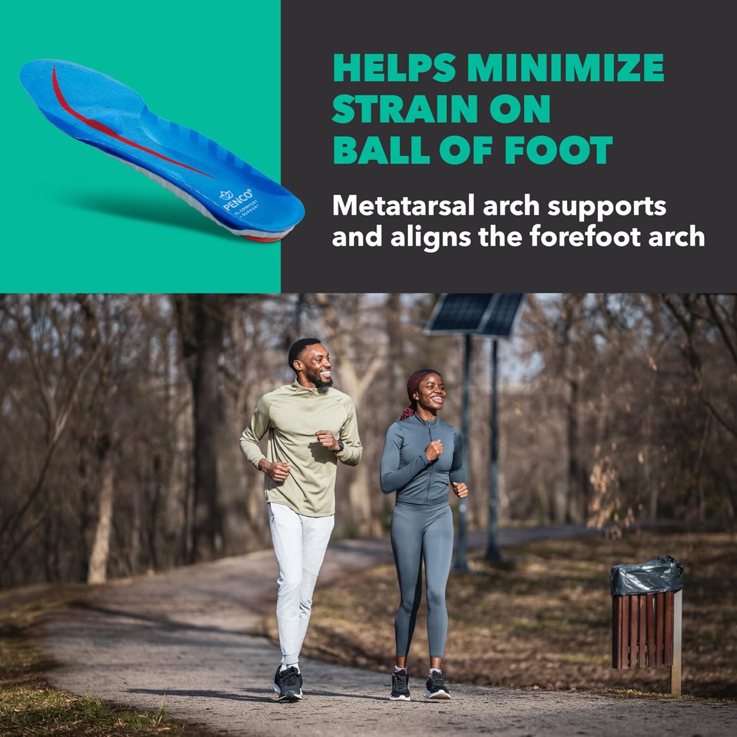 Palmilha Gel Comfort + Support Insole 5