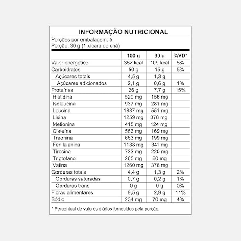 Cereal Matinal Proteico Protein + Fibras 2
