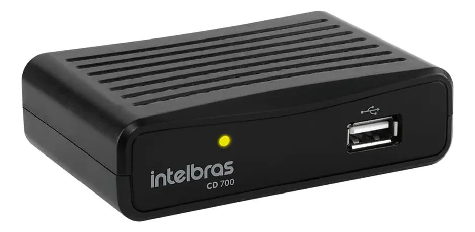 Conversor Digital de TV Intelbras com Gravador CD 700 4