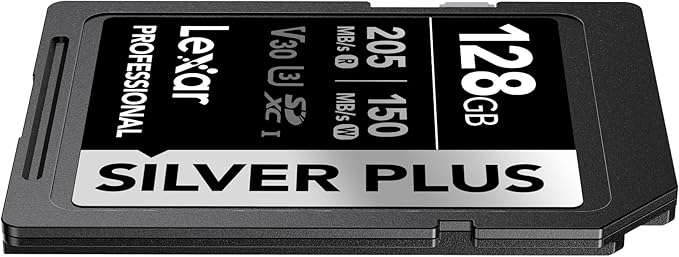 Cartão de Memória Lexar Professional Silver Plus SDXC UHS-I 3