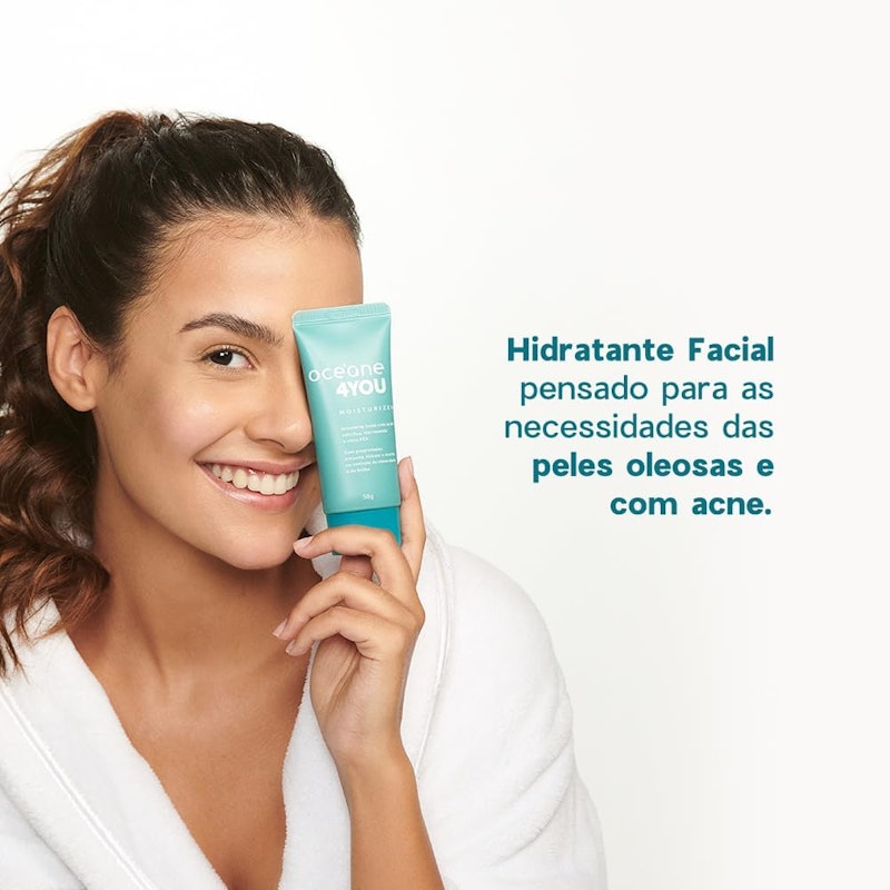 Hidratante Facial com Niacinamida e Ácido Salicílico Moisturizer 4you 3