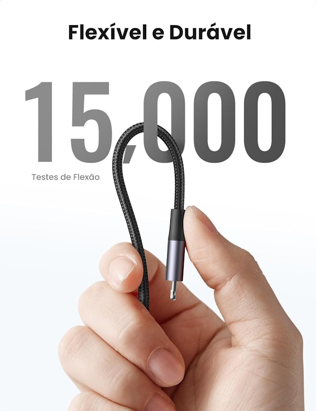 Cabo Lightning Certificado pela MFi Cabo USB-C para Lightning Ugreen 2