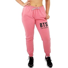 Calça Jogger Feminina Moletom Kpop BTS Love Yourself