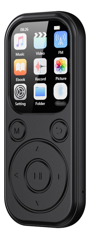 Dpofirs MP3 Player com Bluetooth 5.4 2