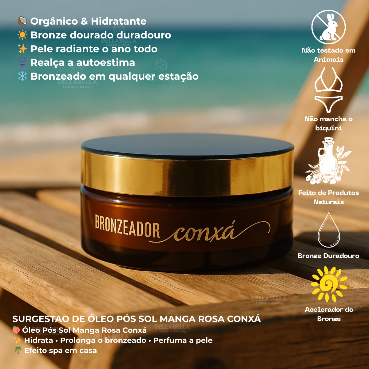 Bronzeador Conxá Parafina 2